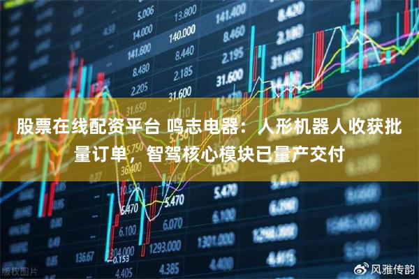 股票在线配资平台 鸣志电器：人形机器人收获批量订单，智驾核心模块已量产交付
