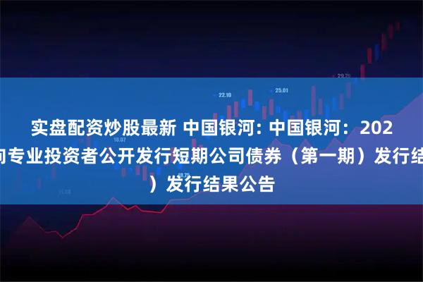 实盘配资炒股最新 中国银河: 中国银河：2025年面向专业投资者公开发行短期公司债券（第一期）发行结果公告